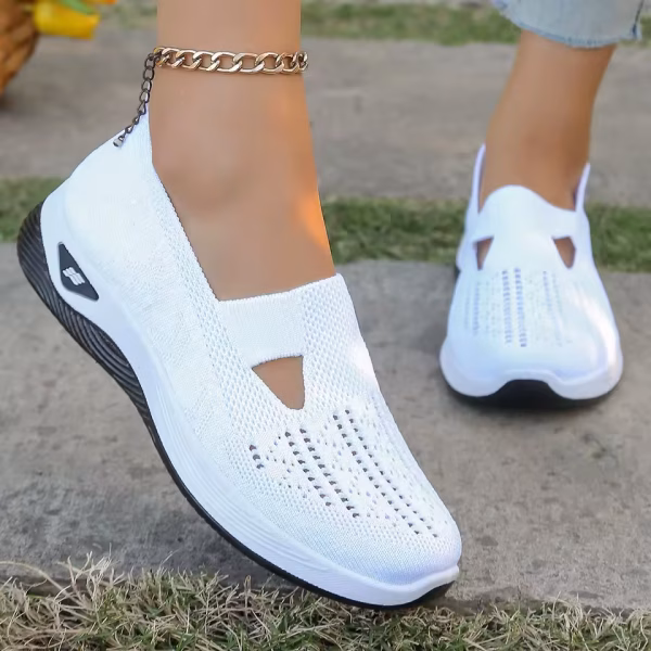 women's summer shoes - casual sneaker, simple, four seasons general light flat Solid women shoes sale shoes with free shipping - Image 10