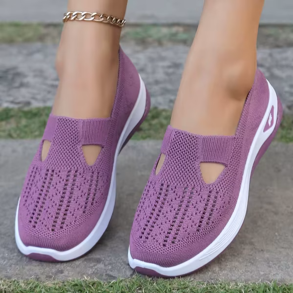 women's summer shoes - casual sneaker, simple, four seasons general light flat Solid women shoes sale shoes with free shipping - Image 9