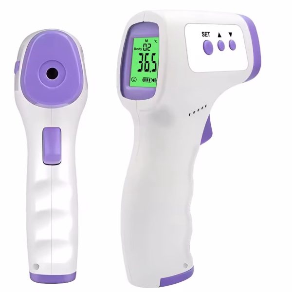 Digital Infrared Thermometer Forehead Body Non-Contact Fever Thermometers Or Medical Portable Finger Pulse Oximeter Blood Oxygen - Image 4