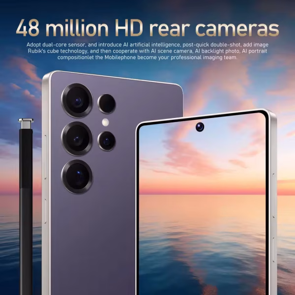 FUFFI S25 Pro Smartphone 5G Cellphones Android 12,6.8 inch Screen,12+512GB,24+48MP Mobile phone 5800mAh Google Play Store,Phone - Image 7