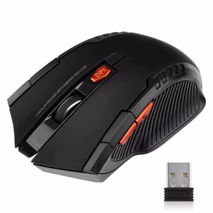 2.4G Wireless Mouse 1600DPI Optical Mouse Gamer for Computer 6 Buttons Wireless Mice with USB Receiver for PC Laptop