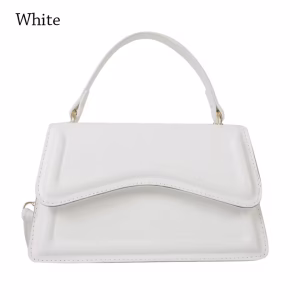New Fashion Sling Shoulder Bag Trend PU Leather Messenger Handbags Solid Color Leisure Stylish Crossbody Bags For Women Girls