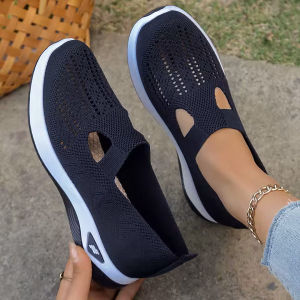 women's summer shoes - casual sneaker, simple, four seasons general light flat Solid women shoes sale shoes with free shipping - Image 2