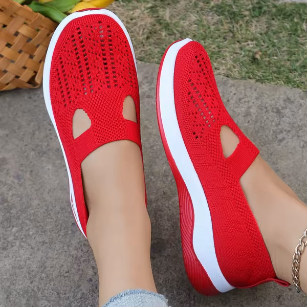 women's summer shoes - casual sneaker, simple, four seasons general light flat Solid women shoes sale shoes with free shipping - Image 8
