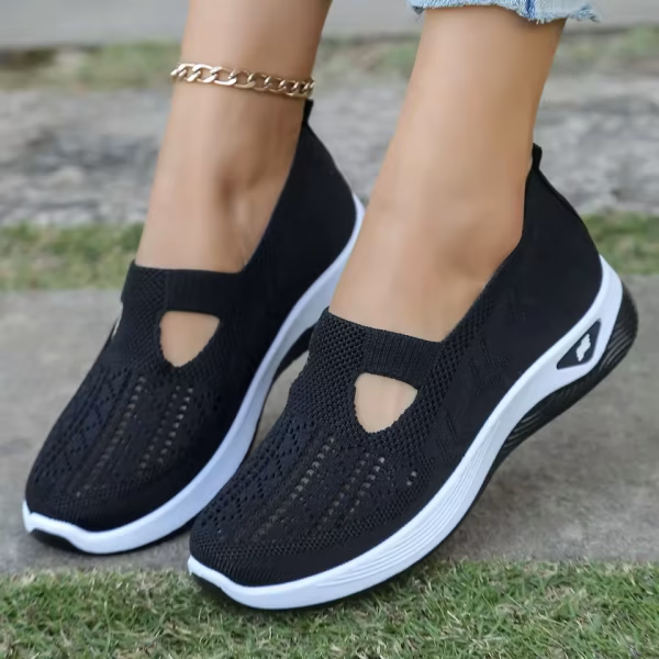 women's summer shoes - casual sneaker, simple, four seasons general light flat Solid women shoes sale shoes with free shipping - Image 4
