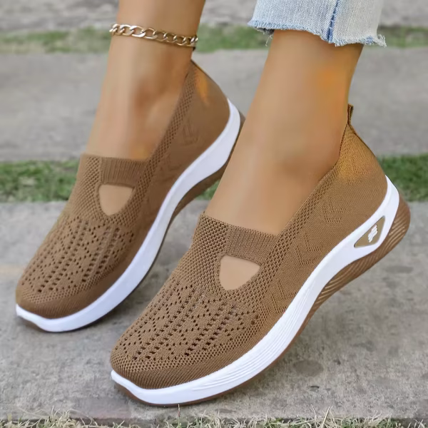 women's summer shoes - casual sneaker, simple, four seasons general light flat Solid women shoes sale shoes with free shipping - Image 3